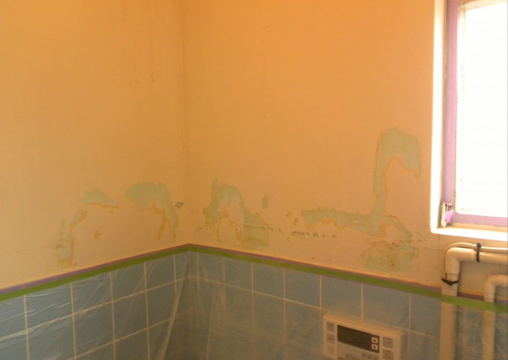 世田谷区　浴室塗装工事