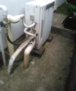 川崎市中原区　給湯器リフォーム工事