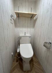 横浜市青葉区　賃貸リフォーム　トイレ工事