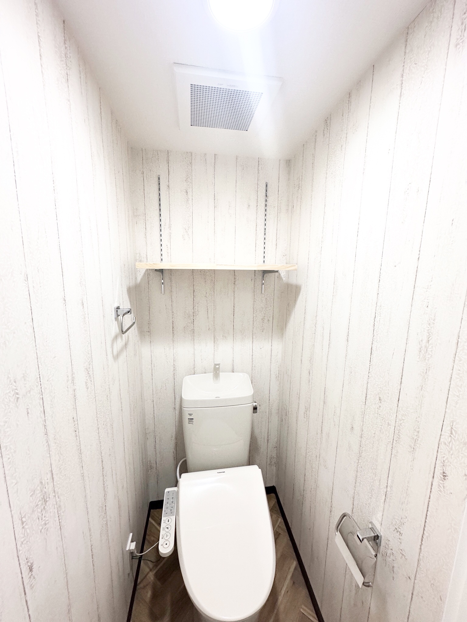 横浜市青葉区　賃貸リフォーム　トイレ工事