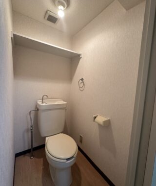 川崎市中原区　賃貸リフォーム　トイレ工事