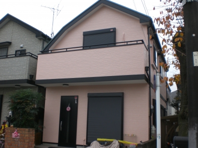大田区　外壁塗装・屋根塗装　Ｙ様邸｜外壁塗装の見積り相談.らくらくライフ