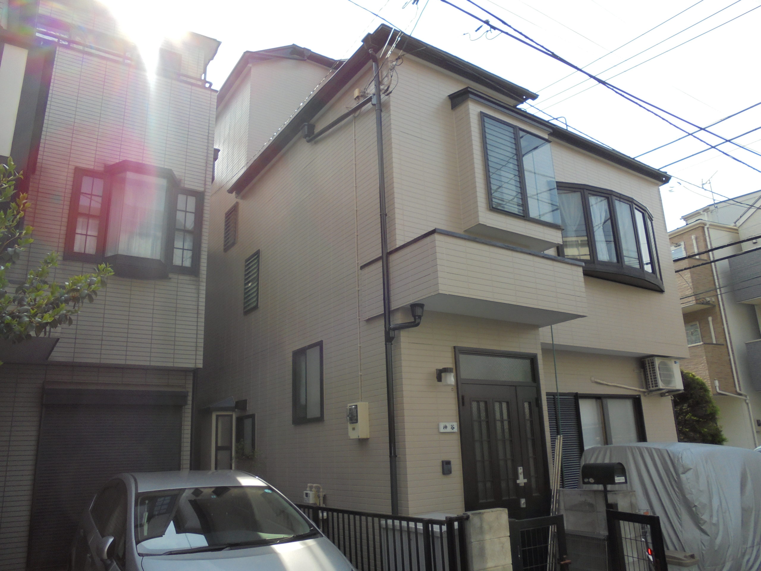 川崎市中原区　外壁塗装・屋根塗装　K様邸｜外壁塗装の見積り相談.らくらくライフ