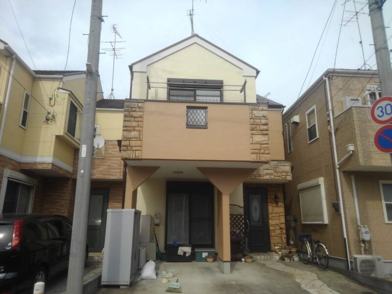 外壁塗装・屋根塗装　横浜市港北区　S様邸｜外壁塗装の見積り相談.らくらくライフ