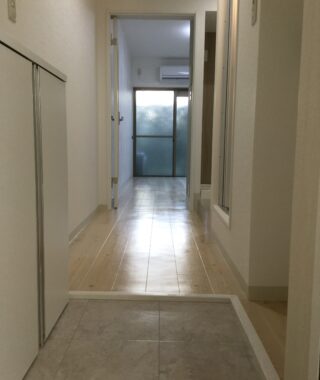 大田区 空室対策リノベーション 1K