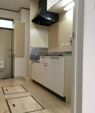 川崎市 空室対策リノベーション 1K