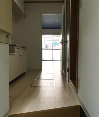 川崎市 空室対策リノベーション 1K