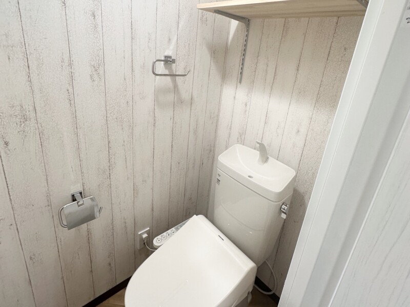 横浜市青葉区　賃貸リフォーム　トイレ工事