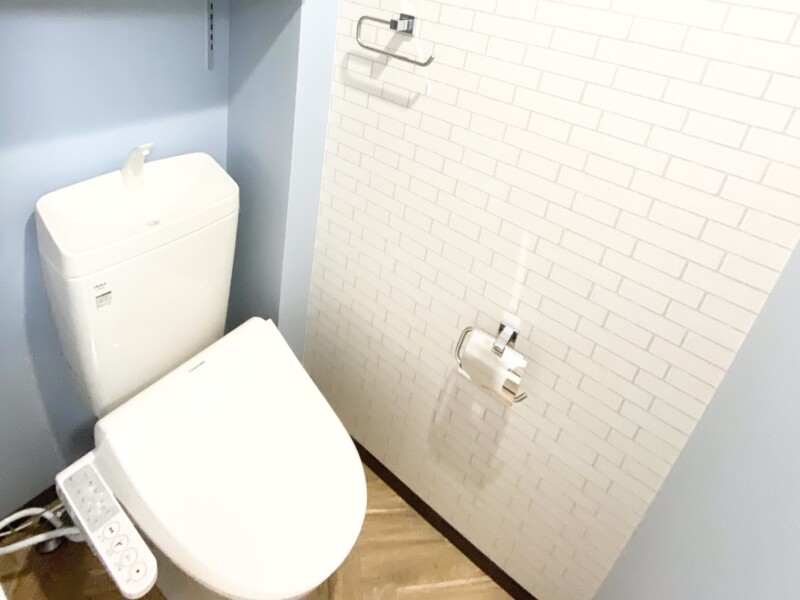 横浜市青葉区　賃貸リフォーム　トイレ工事