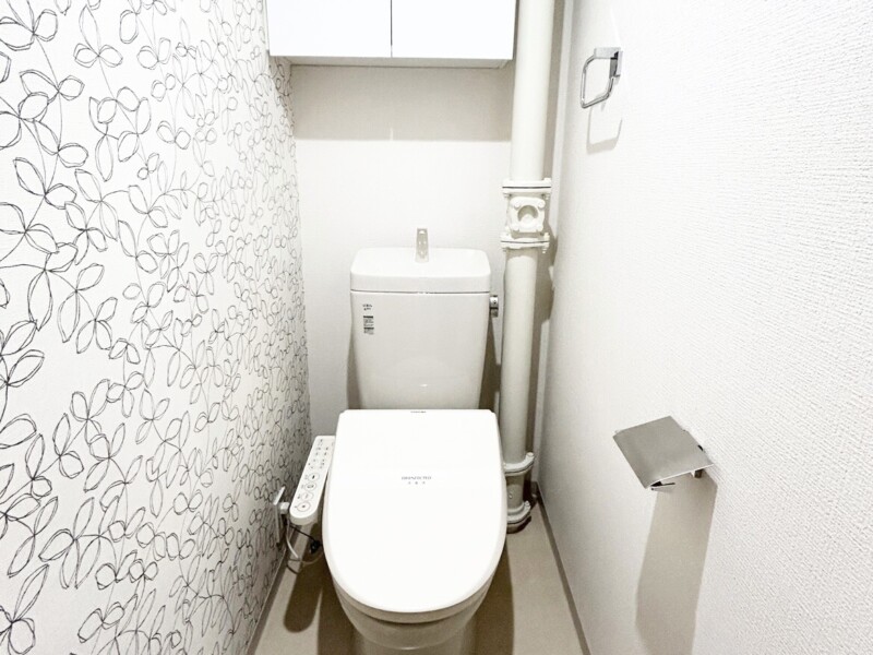 川崎市中原区　賃貸リフォーム　トイレ工事