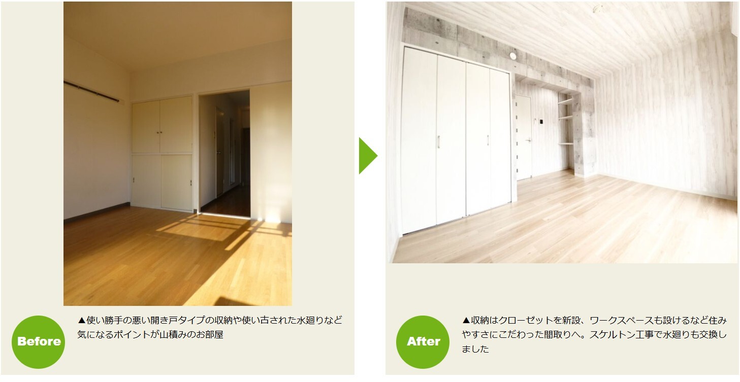 川崎市 空室対策 事例031 リノベーション賃貸は｢ らくらくLife｣