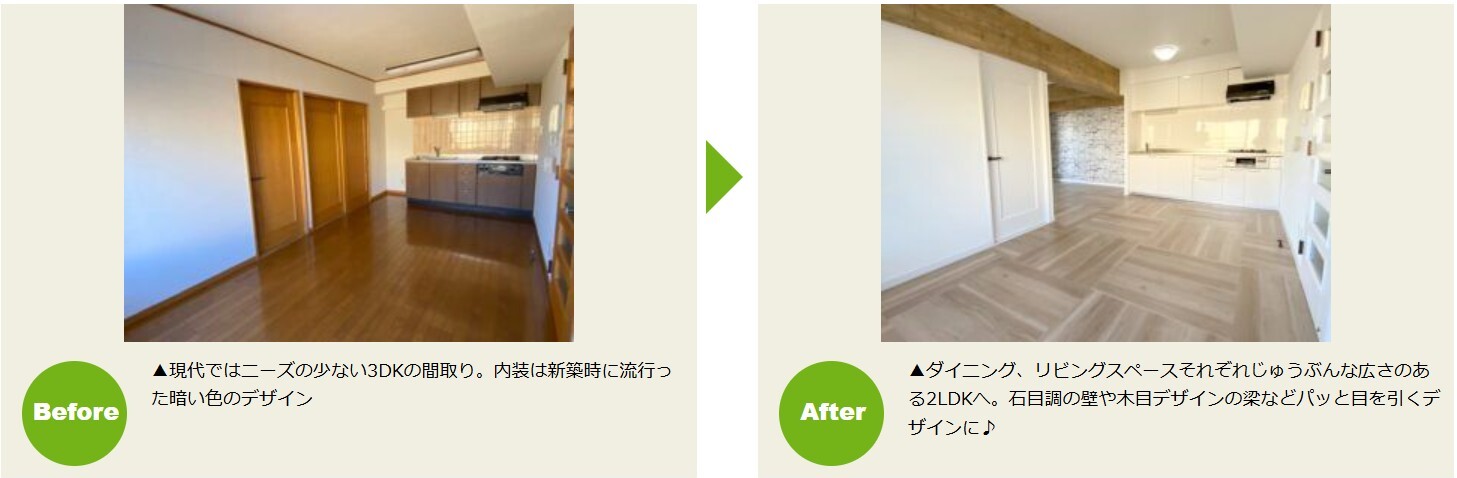 川崎市 空室対策 事例011 リノベーション賃貸は「 らくらくLife」