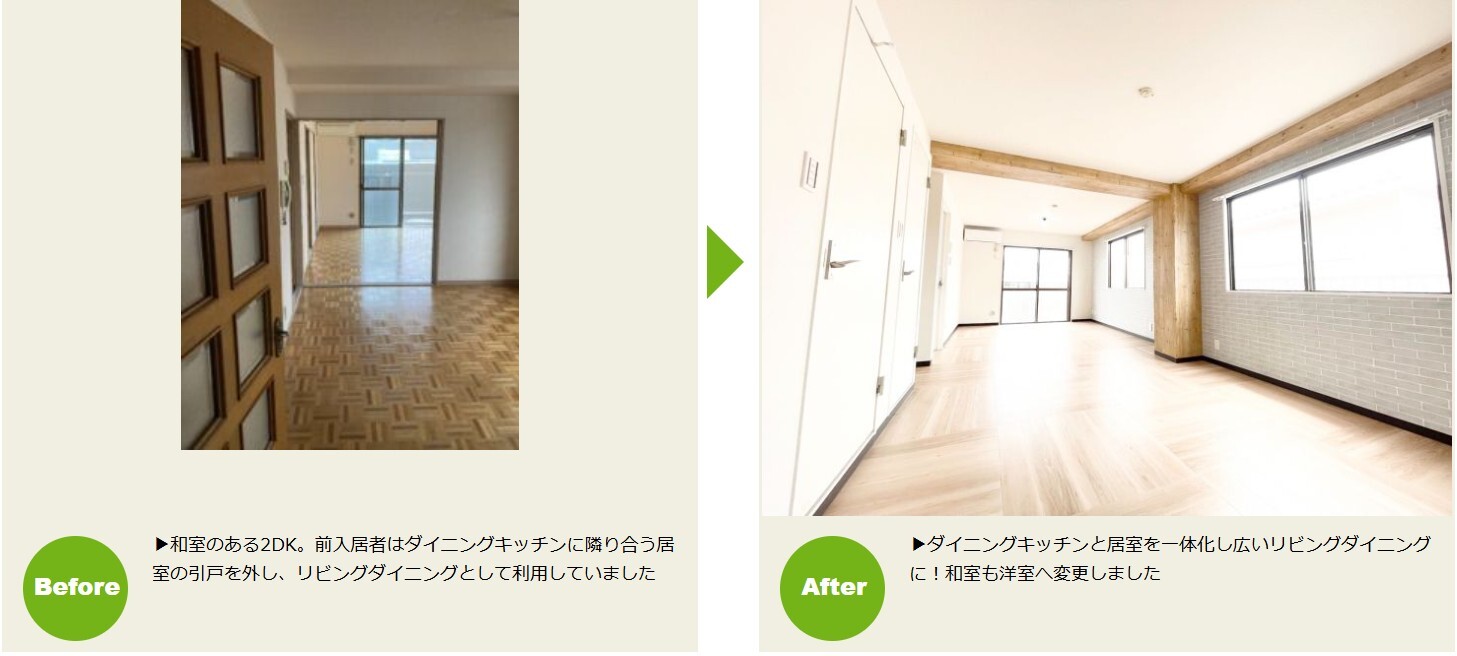 川崎市 空室対策 事例099 リノベーション賃貸は｢ らくらくLife｣