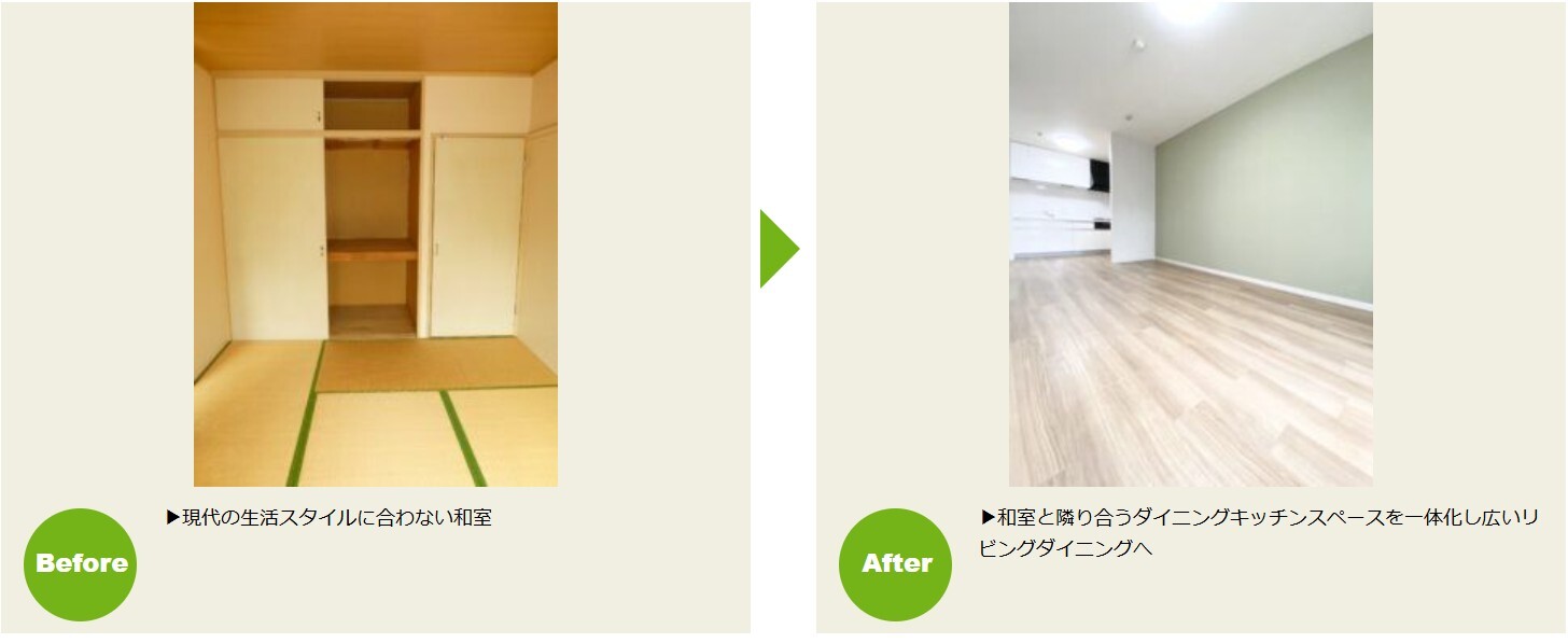 川崎市 空室対策 事例084 リノベーション賃貸は｢ らくらくLife｣