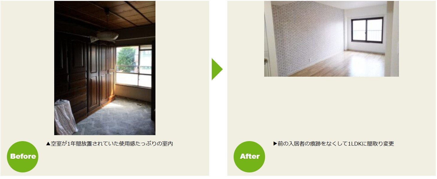 川崎市 空室対策 事例070 リノベーション賃貸は｢ らくらくLife｣